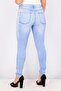 Women Skinny Fit Wash Stretchable Jeans, Light Blue - 3