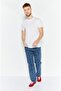 Men Regular Fit Printed Straight Leg Denim Jeans, Blue - 4