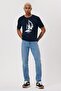 Men's T-Shirt 232 LCM121032 JAGGER ACHILLES BLEA