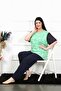 Women's 5xl-6xl-7xl-8xl Plus Size Short Sleeve Pajama Set 75004 - 2