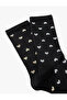 Heart Patterned Socks - 3