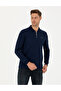 Navy Blue Regular Fit Sweatshirt 50273897-Vr033 - 3