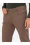 Brown Slim Fit Canvas Trousers 50255173-Vr029 - 6