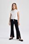 B6893A8 Ss Girls' Spanish Y Slit Leg Trousers - 3