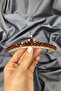 Red slim and elegant henna and bridal crown