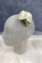 Cream Peony Floral Cipsolu Comb Hair Clip