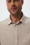 Andre Men's Woven Shirt Beige - 5