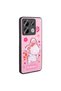 Redmi Note 13 Pro 5g Case Shining Embossed Iconic Figure Zore Amas Silicone Cover - Black - 7