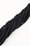 Matte Black String Sand Beads - 3