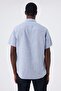 Agos men's woven shirt blue - 3