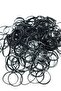 Black Rubber Hair Braid Set - 3