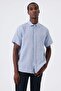 Agos men's woven shirt blue - 2