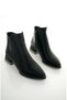 Shane Guaranteed Metal Heel Detailed Zippered Women's Boots - 2