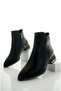 Shane Guaranteed Metal Heel Detailed Zippered Women's Boots - 3