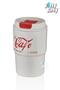 2-piece steel thermos-coffee cup set 750ml dual use thermos//450ml mug coffee cup - 3