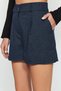 Navy Blue Regular Fit Woven Shorts Twoaw24Sr00060 - 5