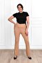 Women's Large Size Flared Leg Leggings 6162-23 - 2