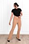 Women's Large Size Flared Leg Leggings 6162-23 - 6