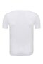 Men's White 2-Piece Round Collar Bamboo T-Shirt - 33501 - 3