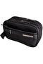 Nobleton Clutch Bag Polyester Black Metallic Zipper Carry Phone & Essentials - 3