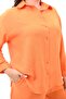 Women's Large Size Linen Suit with Shorts 8121-25 - 5