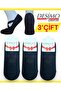 3 Pairs Pilates Non-Slip Yoga Dance Socks Standard Size