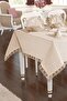 Tablecloth for 8 Persons 18 Pieces Kdk Stain Resistant Carefree Fabric
