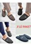 3-Piece Men's House Slippers-Guest Slippers-Dowry Bundle Slippers-Groom Slippers-Balcony Slippers - 3