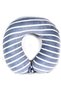 Memory Foam Pillow Polyester Navy Compact and portable Customized Neck Support