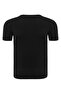 Men's Black Single Round Collar Bamboo T-Shirt - 33500 - 2