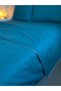Turquoise and Gray Piped Double Duvet Cover Set (100% Cotton) - 6