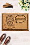 Coco Statue Natural Koko Mat, Bristle Door Mat