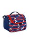 Waddell Licensed - Dark Blue/red Shark Patterned Thermal Lunchbox - 5