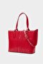 Pame Red Women's Adjustable Strap Hand and Shoulder Bag - 3
