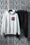 Beast Mode Printed Unisex Wide Fit Soft Fabric Hooded Tracksuit Set
