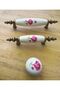 Button Porcelain Furniture Drawer Wardrobe Kitchen Cabinet Handle - 2
