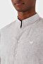 Linen Blended Regular Fit Shirt Men's Shirt E31cm3 F1312 440 - 6