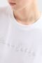 Cotton Slim Fit Crew Neck T SHIRT 3DYT27 YJDTZ 1000 - 4
