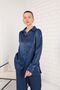 Navy stone shirt set 32-2095 - 2
