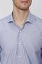 Men's Blue Saldera Patterned Slim Fit Slim Fit Shirt - 5