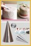 Stainless Steel Cream Piping Bag Tip (Whipping Bag Tip, Cap) 1 Piece + 4 Whipping Bags - 2