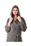 Unisex Hooded 100% Organic Cotton Premium Multi Muslin Ultra Soft Bathrobe - 6
