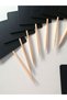 10 Pcs Stud Label A7 Erasable Black With Stick (10X7.5 CM) Blackboard Decorative Display Rack Label - 4