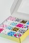 800 Pcs Mix Wooden Colored Beads Set - 10 mm Round Wooden Beads - 8 mm Flat Beads Multi Color - 3
