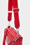 Vendy Red Women's Strap Hand and Shoulder Bag - Adjustable - 5
