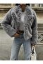 Women's New Season Shawl Collar Oversize Fur - 2