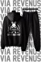 Gym Bunny Printed Unisex Wide Fit Soft Fabric Hooded Tracksuit Set - 2