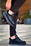 BONN Black High-Sole Men's Sneakers - Lace-up - KBC - 4