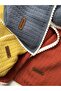 Knitted Pattern 100% Cotton Baby Pique Blanket Mustard 120X100 cm - 6