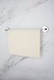 Chrome Long Towel Holder Narrow Covered Toilet Napkin Holder Set of 2 Bathroom Accessories - 3